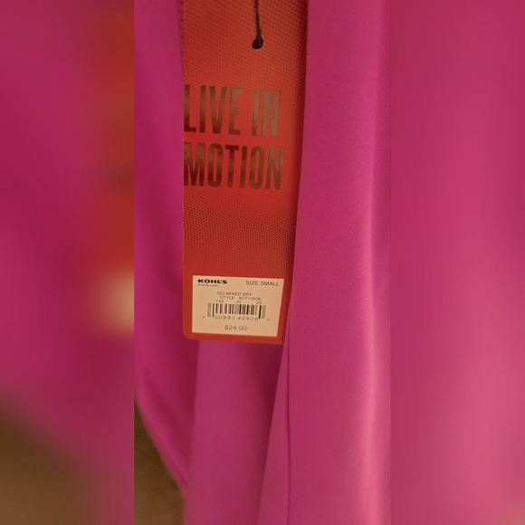 NWT FILA Sport Mixed Berry Long Sleeve Shirt Size Small - Picture 2 of 6